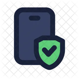 Secure mobile  Icon