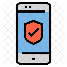 Secure mobile  Icon