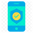Secure mobile  Icon
