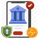 Secure Mobile Banking Banking App Online Banking Icon
