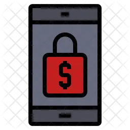 Secure Mobile Banking  Icon