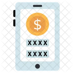 Secure Mobile Banking  Icon