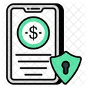 Secure Mobile Banking  Icon