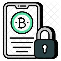 Secure Mobile Bitcoin  Icon