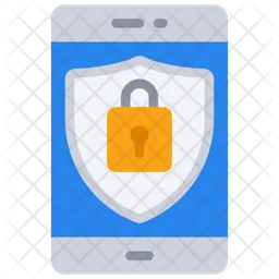 Secure Mobile Device  Icon