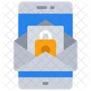 Secure Mobile Emails  Icon