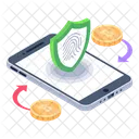 Secure Mobile Transfer  Icon