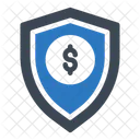 Secure Money Shield Protection Icon