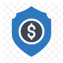 Protection Dollar Shield Icon
