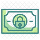 Secure Money Security Lock Icon