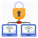 Secure Network Secure Connection Secure Devices Icon