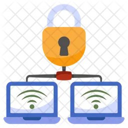 Secure Network  Icon