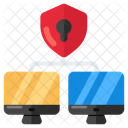 Secure Network  Icon