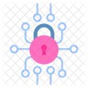 Secure Network Cyber Icon