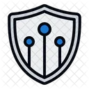 Secure Network Shield Network Icon