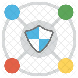 Secure Network  Icon