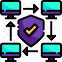 Secure Network  Icon