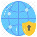 Secure Security Network Icon
