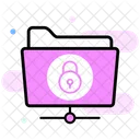 Secure network folder  Icon