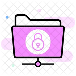 Secure network folder  Icon