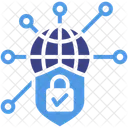 Secure Network Internet Vpn Icon
