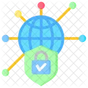 Secure Network Internet Vpn Icon