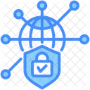 Secure Network Internet Vpn Icon