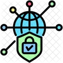 Secure Network Internet Vpn Icon