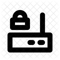 Secure Network  Icon