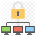 Secure Networking Icon
