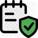 Secure Note Notes Book Notes Icon