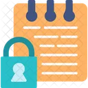 Secure Note  Icon