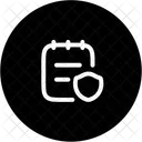 Secure Note File Data Icon