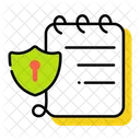 Secure Notes Private Notes Secure Notebook Symbol