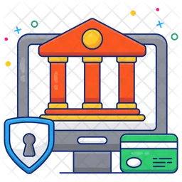 Secure Online Banking  Icon