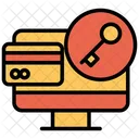 Card Lock Key Icon