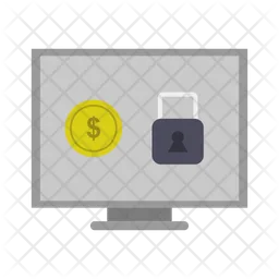 Secure Online Payment  Icon