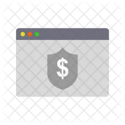 Secure Online Payment  Icon