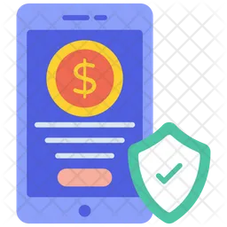 Secure Online Transaction  Icon