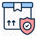 Secure Package Shield Icon