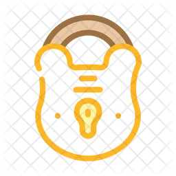 Secure Padlock  Icon