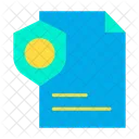 Page Secure Page Safe Document Icon