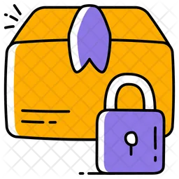 Secure Parcel  Icon