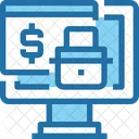 Payment Security Laptop Icon