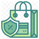Secure Payment Security Bag Icon
