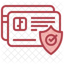 Secure Payment Credit Card Shield Icon