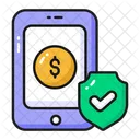 Secure Payment Mobile Icon