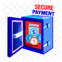 Secure Payment Locker Vault Icon