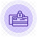 Secure Payment Black Outline Icon Icon