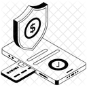 Secure Payment Protection Banking Icon